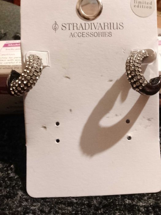 Cercei strass Stradivarius