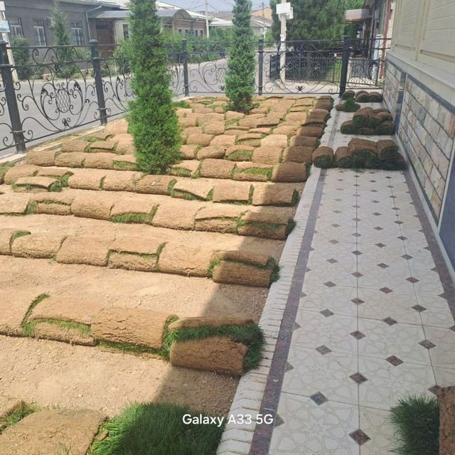 Поссев  бренд  газоны  Готовые рулонные газоны Автопалив