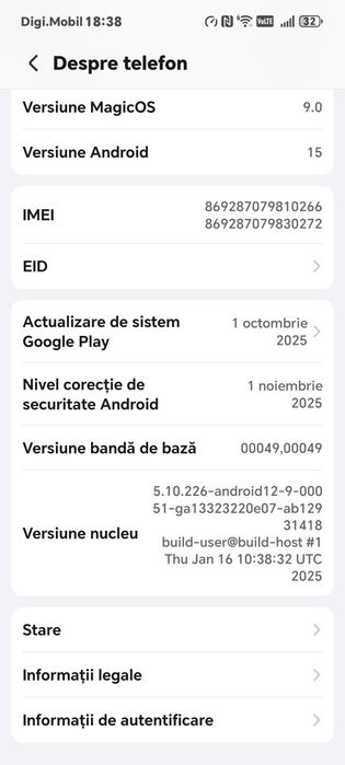 Vând Honor 90 ca nou