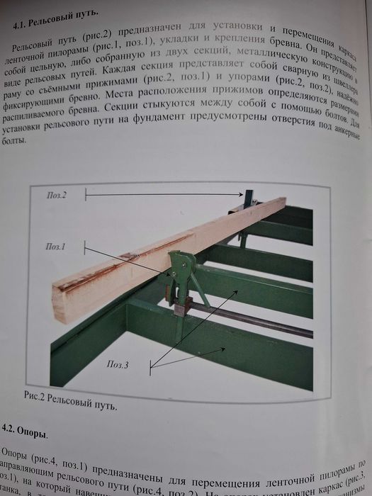 Ленточная пилорама МВ 2000 б/у
