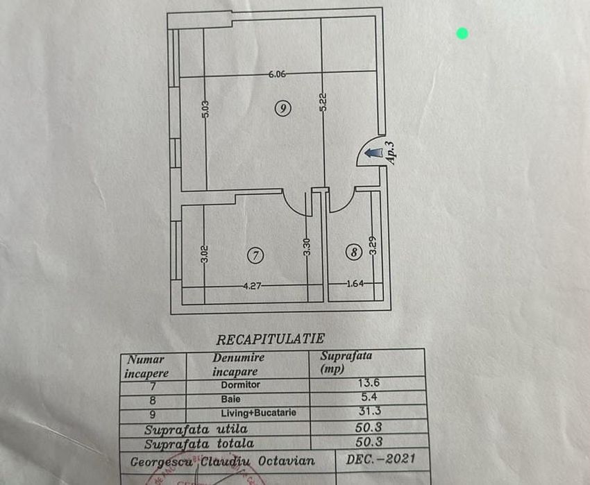 Apartament 2 camere Armeneasca Residence