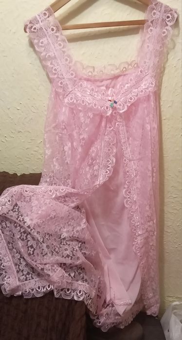 Ночная рубашка-пеньюар