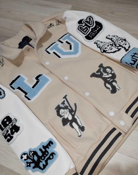 Louis vuitton bomber jacket beige L