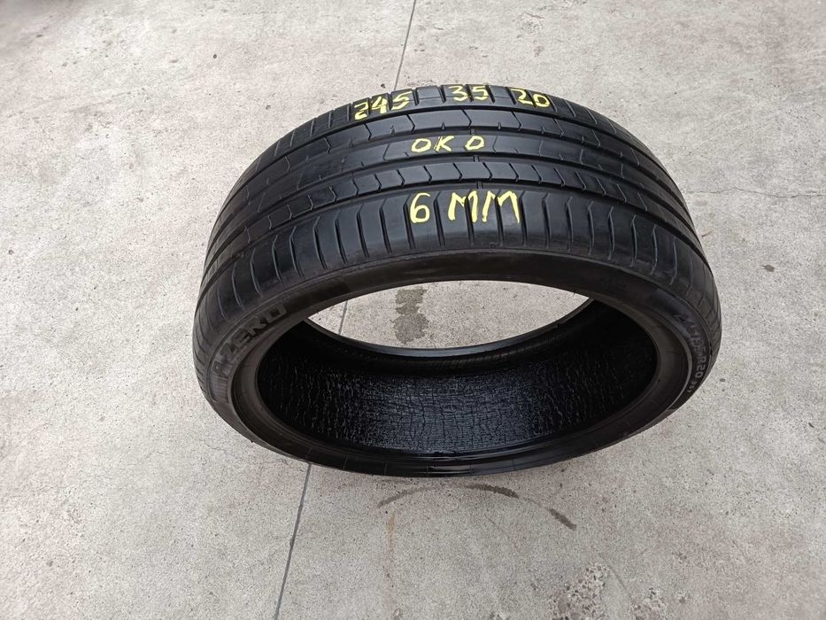 O anvelopa de vara 245 35 20 pirelli p zero pz4 profil 6 mm seal inside