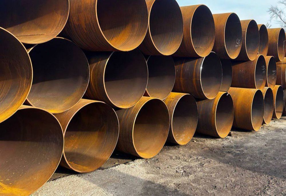 Труба металлическая стальная Д-1420мм стенка 12-14-16мм Оптом База