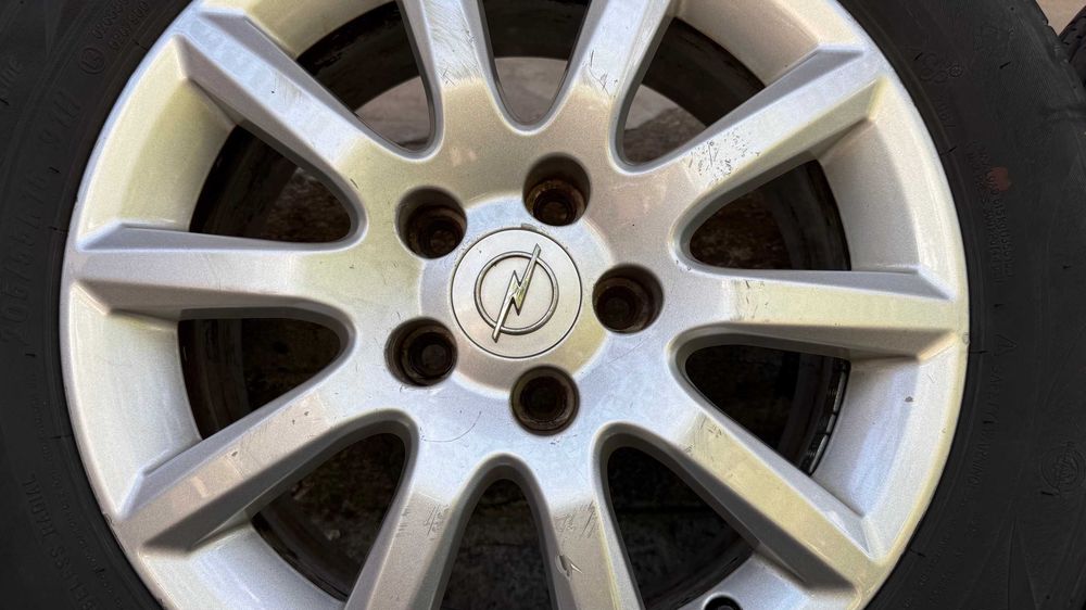 Комплект оригинални 16" джанти за Opel с летни гуми Maxxis Mecotra 3 (ME3) 205/55/16 91H (DOT 0222)