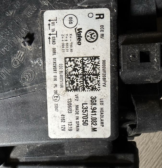 Фарове фар VW Arteon Артеон