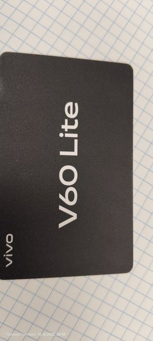 Vivo v60 lite 12+12/256