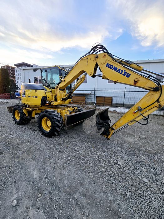 Excavator Mobil Komatsu PW98  MR6 . 4x4
