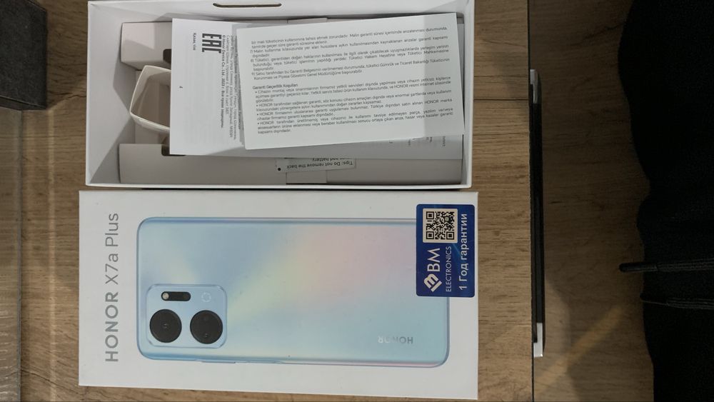 HONOR X7 A Plus pamid 128 Gb Ram 6Gb turbo