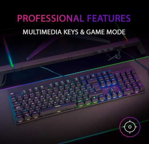 Механична клавиатура Mars Gaming MK422 Red Switch