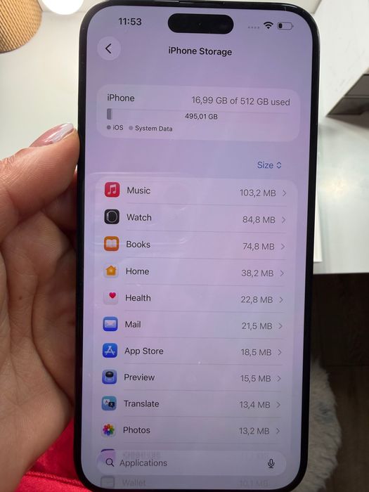 Iphone 15 pro max 512 gb