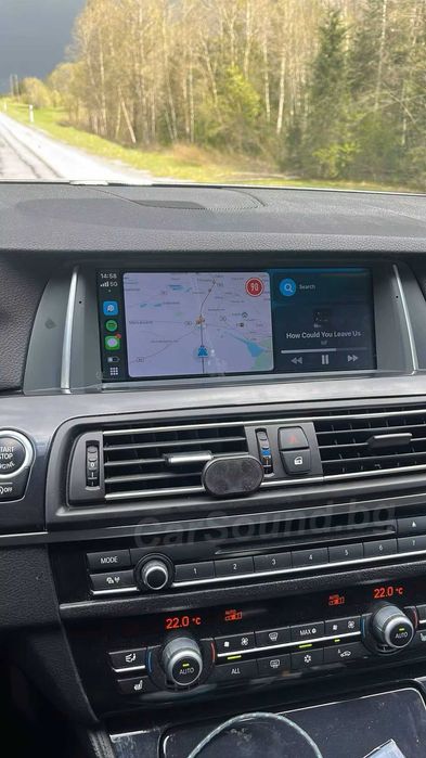 BMW F10 / F11 - Android Мултимедия БМВ 5 Серия Ф10 Ф11 Навигация Андроид 15 CarPlay CIC и NBT