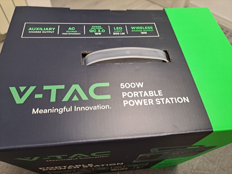Baterie portabila 500 W , baterie cu litiu de inalta calitate,