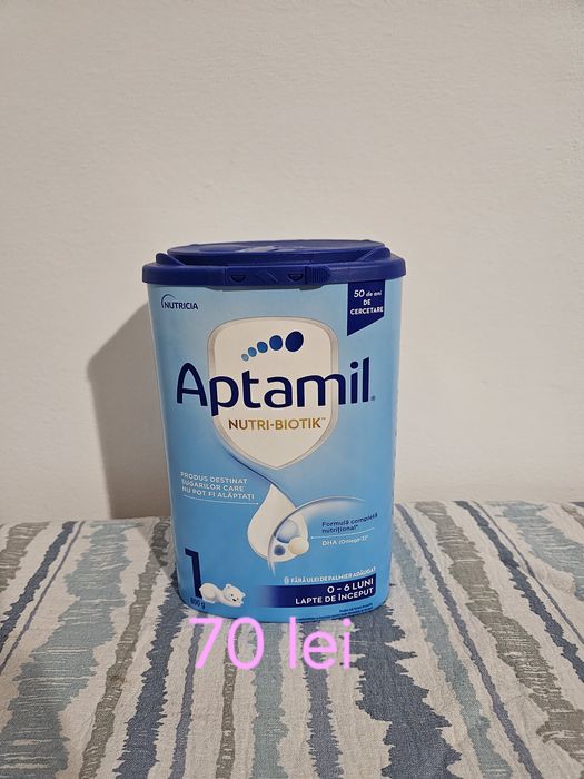 Bună ziua! Vând o cutie de lapte ,expira pe 24.04.2025.Pret