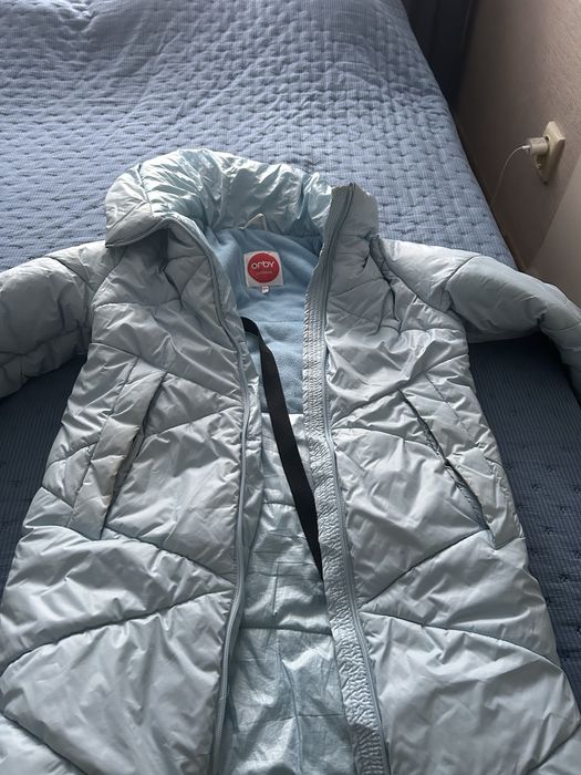 Пуховик зимний на девочку