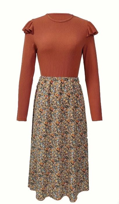 Спортно елегантна рокля