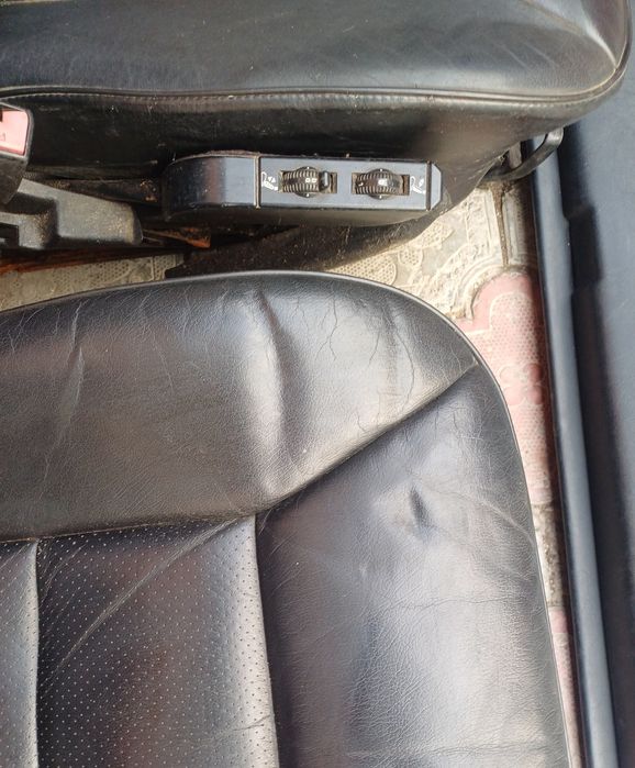 Кожанный салон w124