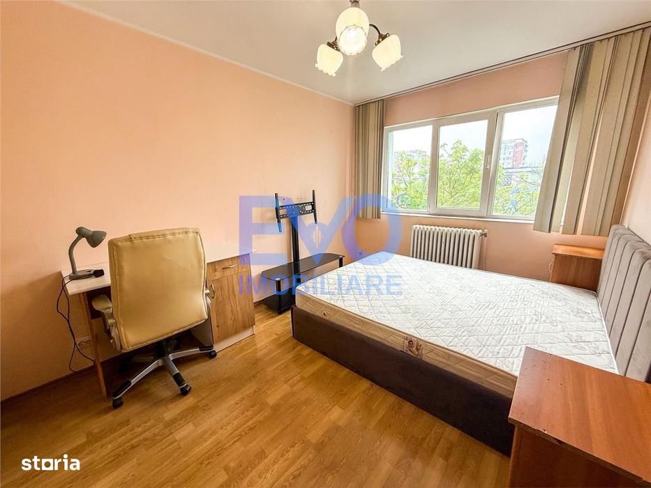 Apartament cu 2 camere, aer conditionat, geam la baie, zona Podu Ros