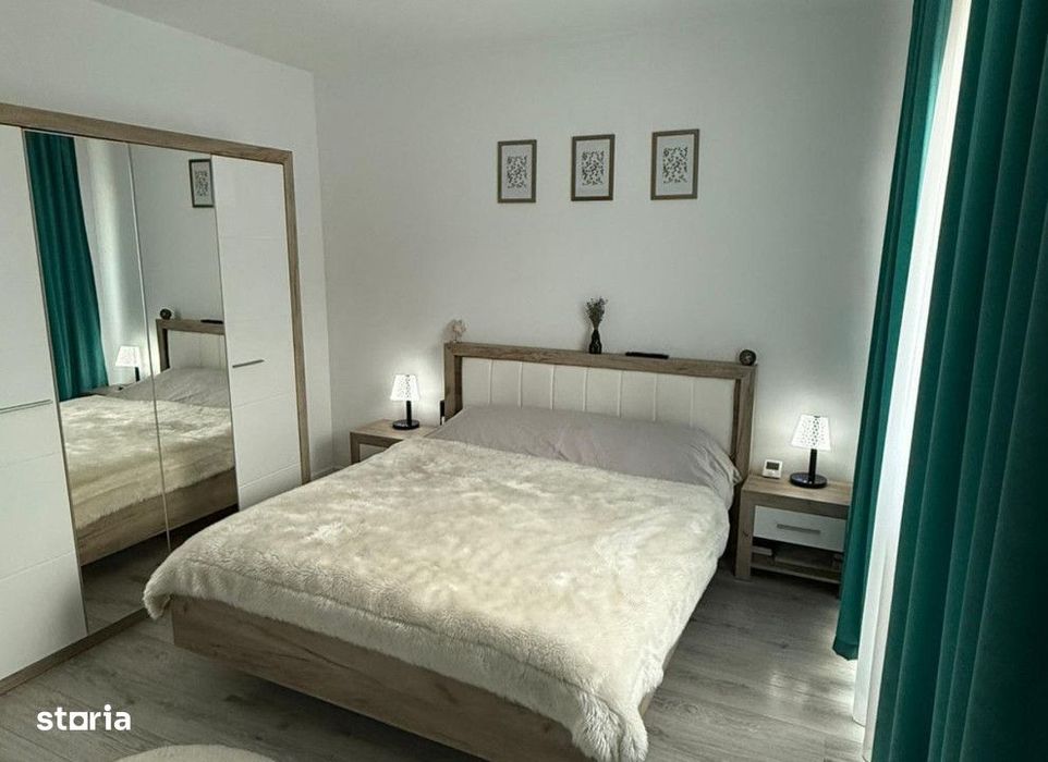 Intabulat, mobilat-  2 camere Intersectia 5 Drumuri Cod:162439