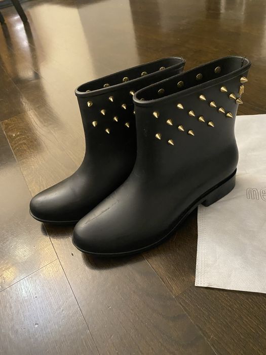 Cizme scurte din cauciuc MELISA by Vivien Westwood