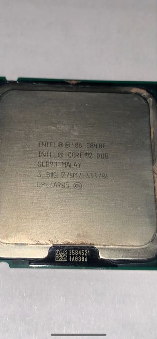 Intel e8400 на 775 сокете
