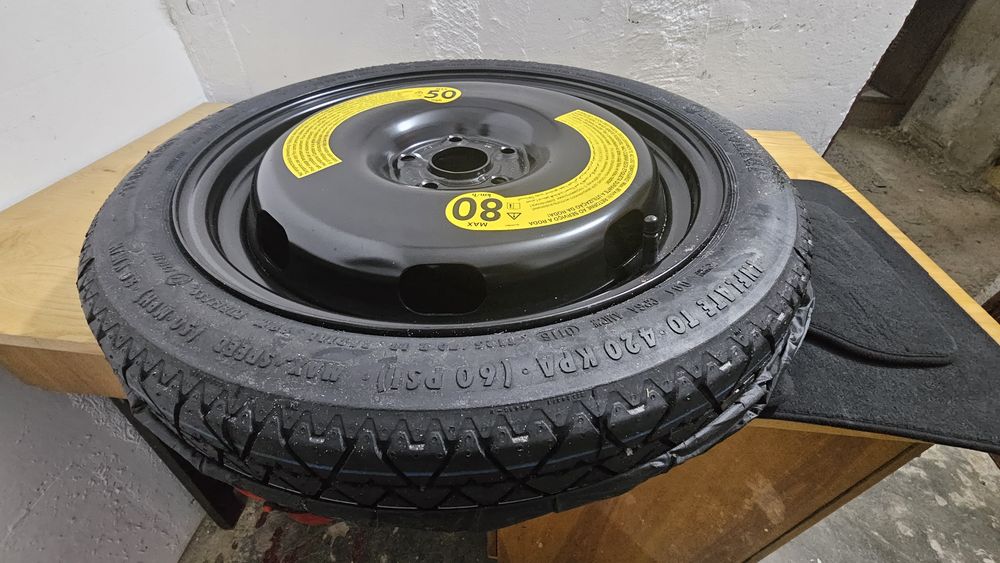 Roata de rezervă slim T 125/70 R18