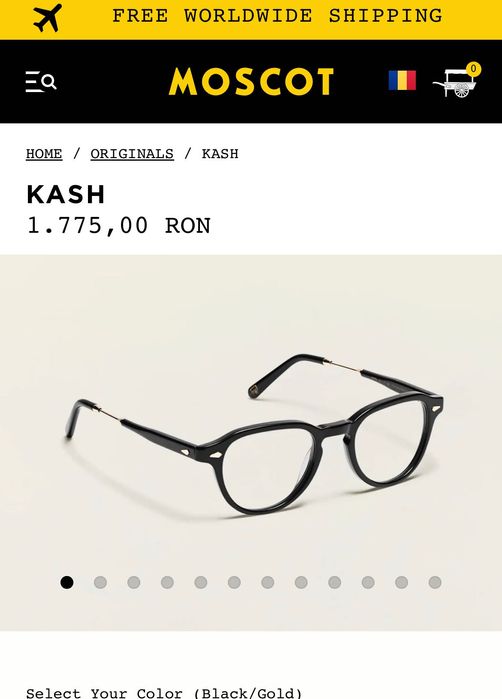 Rame ochelari MOSCOT