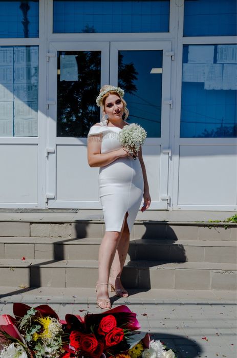 Vand rochie cununie civila