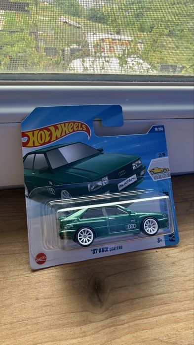 Hotwheels STH Audi 87' Audi Quattro Super Treasure Hunt