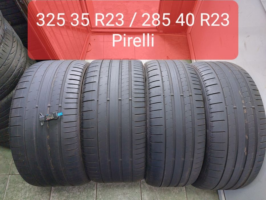 Set anvelope 325/35 R23 cu 285/40 R23 Pirelli