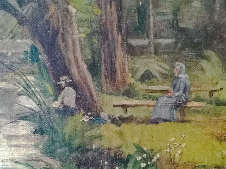 Tablou ulei pe pânză –Școală belgiană/franceză, secol XX