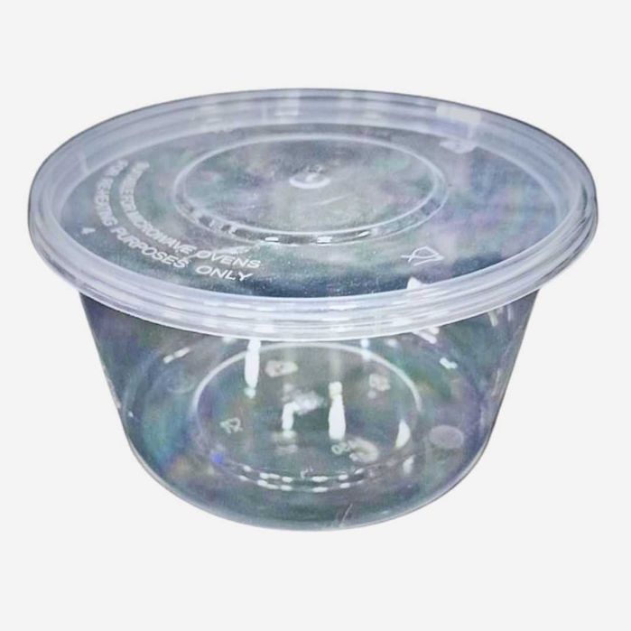 450 ml biologik parchalanadigan bir martalik plastik idishlar Zeromax