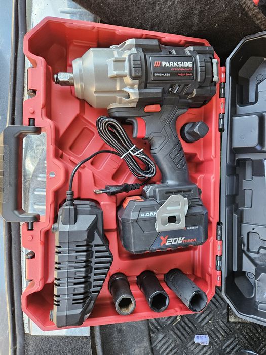 Set impact 1898 Nm Parkside Performance