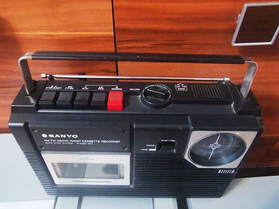 Radiocasetofon Sanyo Radio