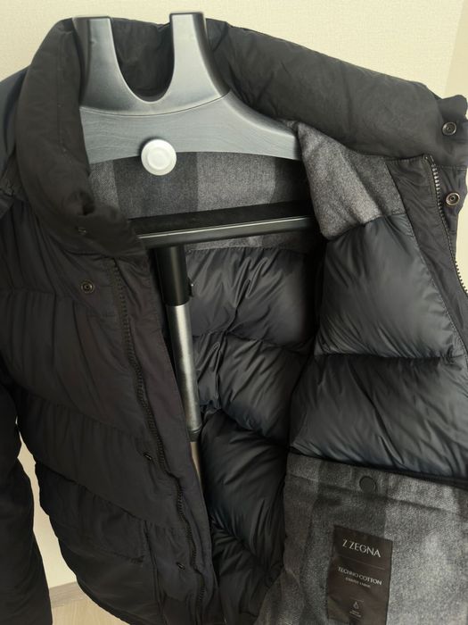 Мужской пуховик Zegna оригинал.
