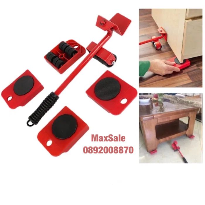 Комплект за преместване на мебели и тежки предмети шкаф гардероб