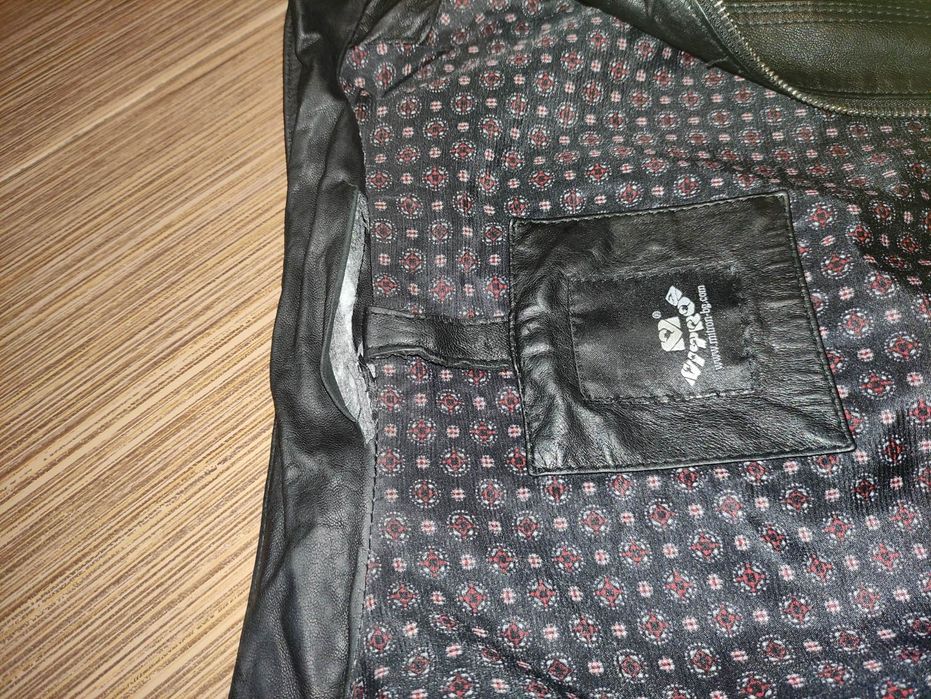 Яке от естествена кожа Митрон