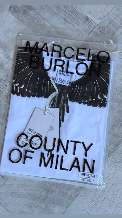 Tricou Marcelo Burlon L XL XXL ‼️-50%