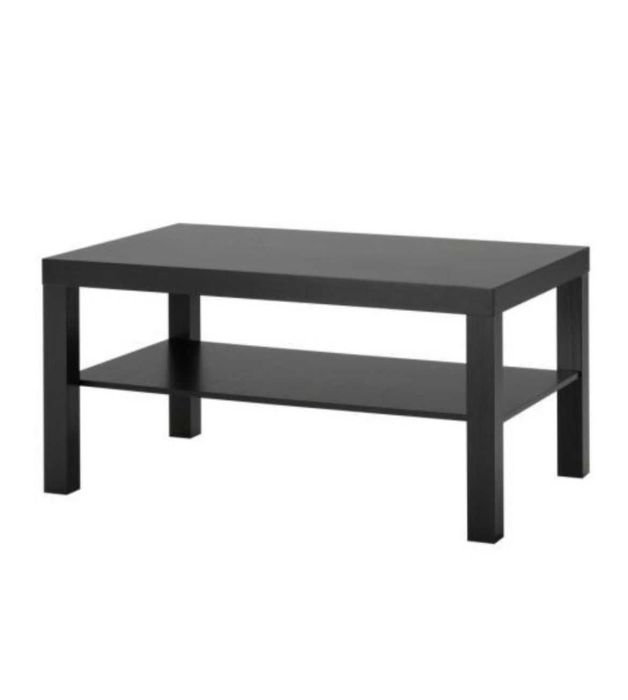 Журнальный столик Ikea Lack, 55*90*45, темно-коричневый