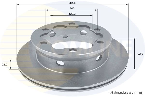 disc frana mercedes-benz sprinter 3-t platou / sasiu (b903) 1995-2022