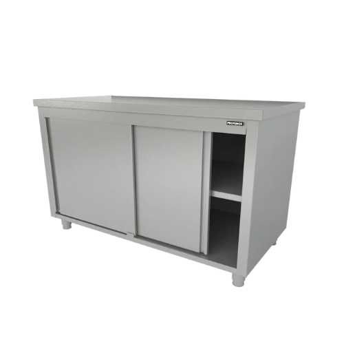 Шкаф инокс с плъзгащи врати Z21  РАЗМЕРИ