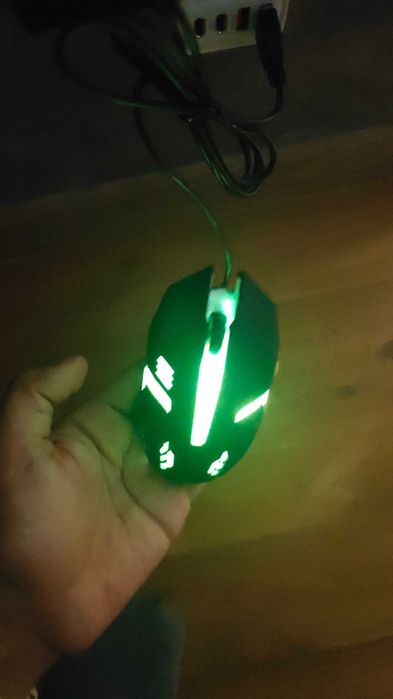 Mouse Gaming X1 cu Fir, RGB, 1200 DPI