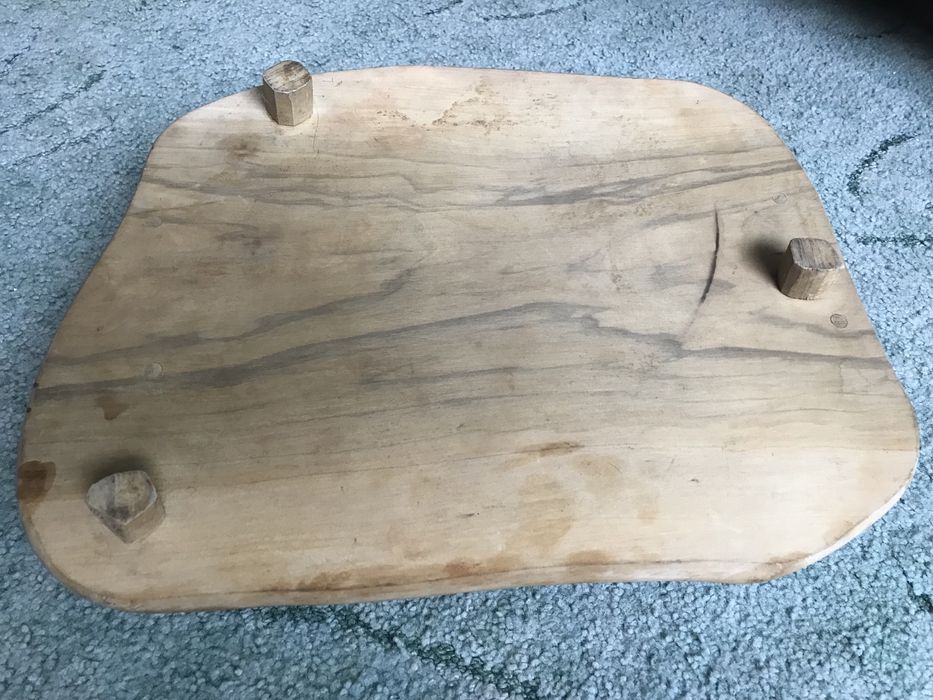 Френски стар поднос за мезета тава теракота Tallec