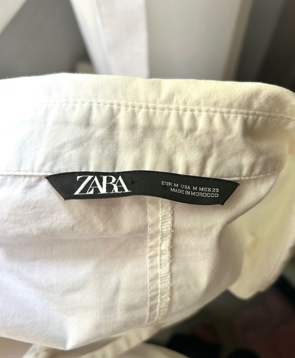 Рубашка Zara с необычным фасоном