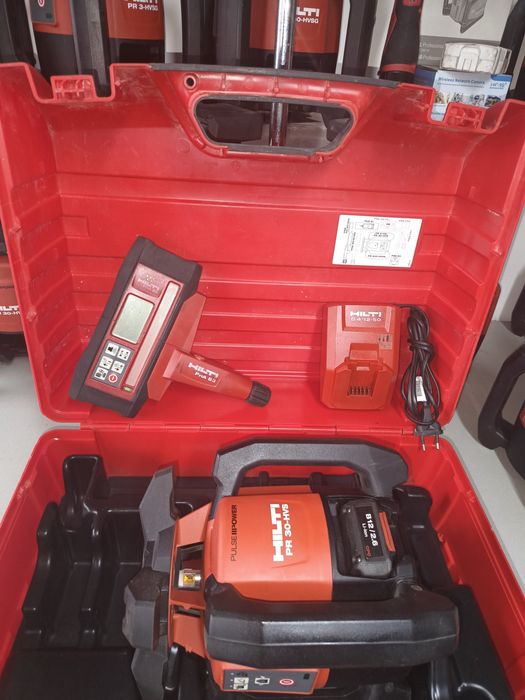 Laser hilti ;pr 30 hvs,pr 3 hvsg,pr 40,pr 2-hs,pr 4.