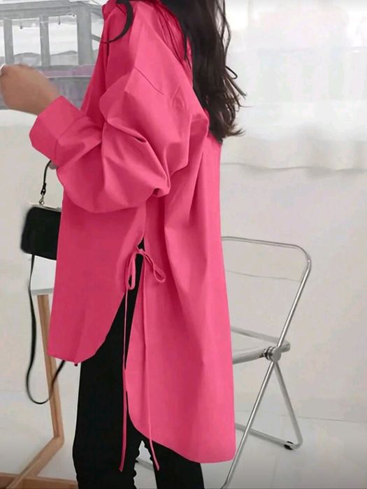 Дамска риза, розова.