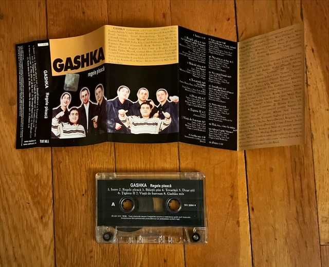 Set 3 casete Gashka - Regele Pleaca, Vino Cu Noi & Ce Concurenta??!