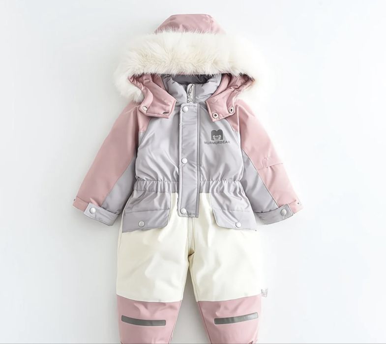 Детский новый зимний комбинезон