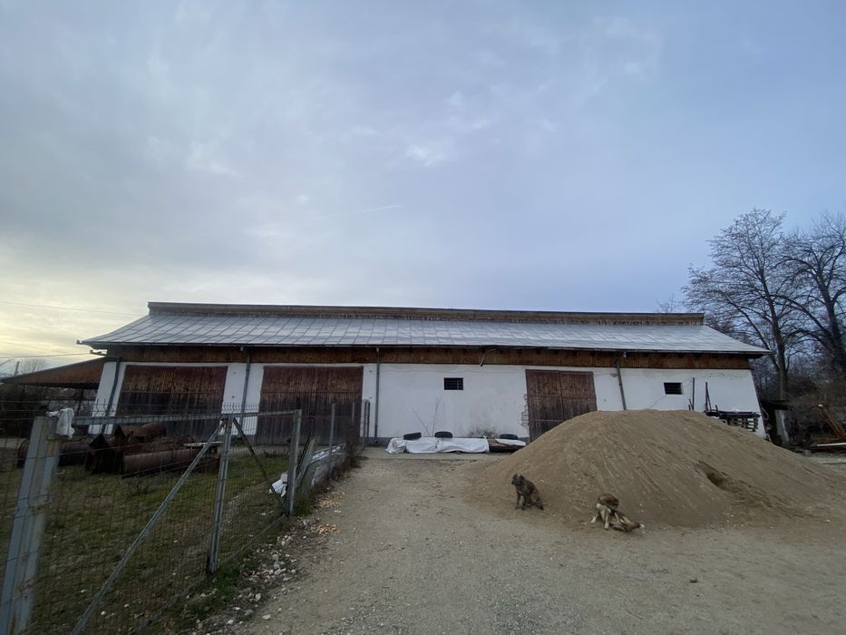 Hala si teren in zona centrala din Baia de Fier